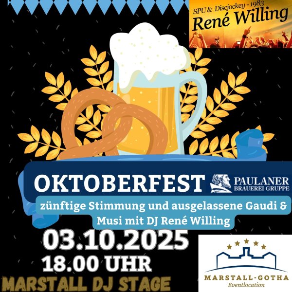 Marstall DJ Stage - Oktoberfest mit Rene Willing